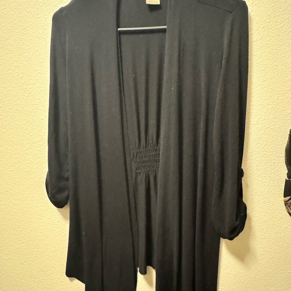 Eyelash Couture Black Women's Cardigan